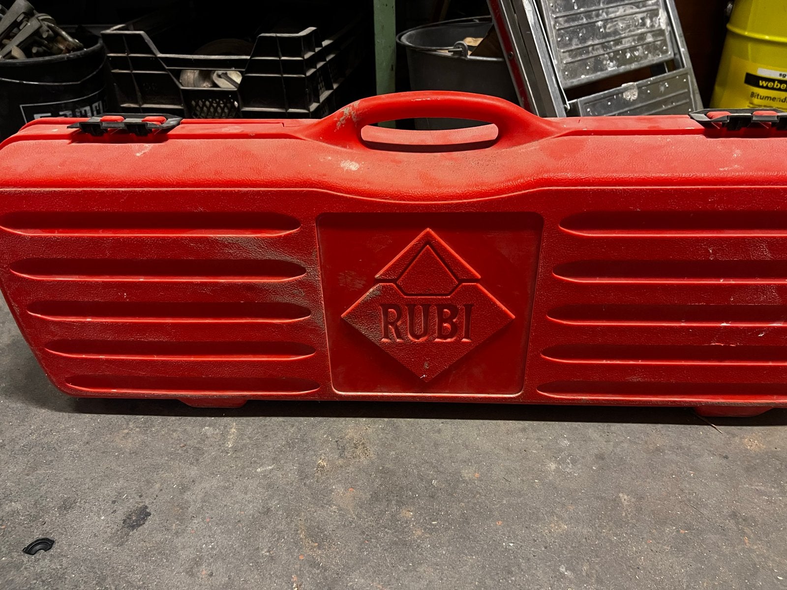 Rubi TR-600-S Tegelsnijder in koffer, Doe-het-zelf en Verbouw, Ophalen, Gebruikt, Snijgereedschap, Rubi