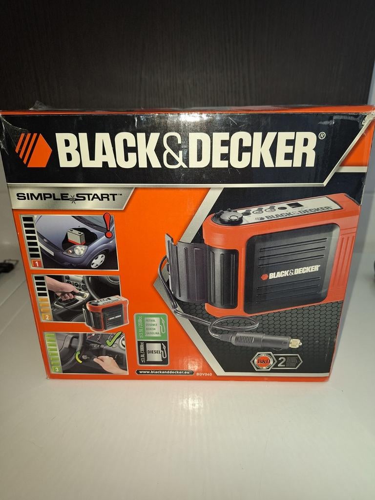 Black & Decker Simple Start auto start, Ophalen