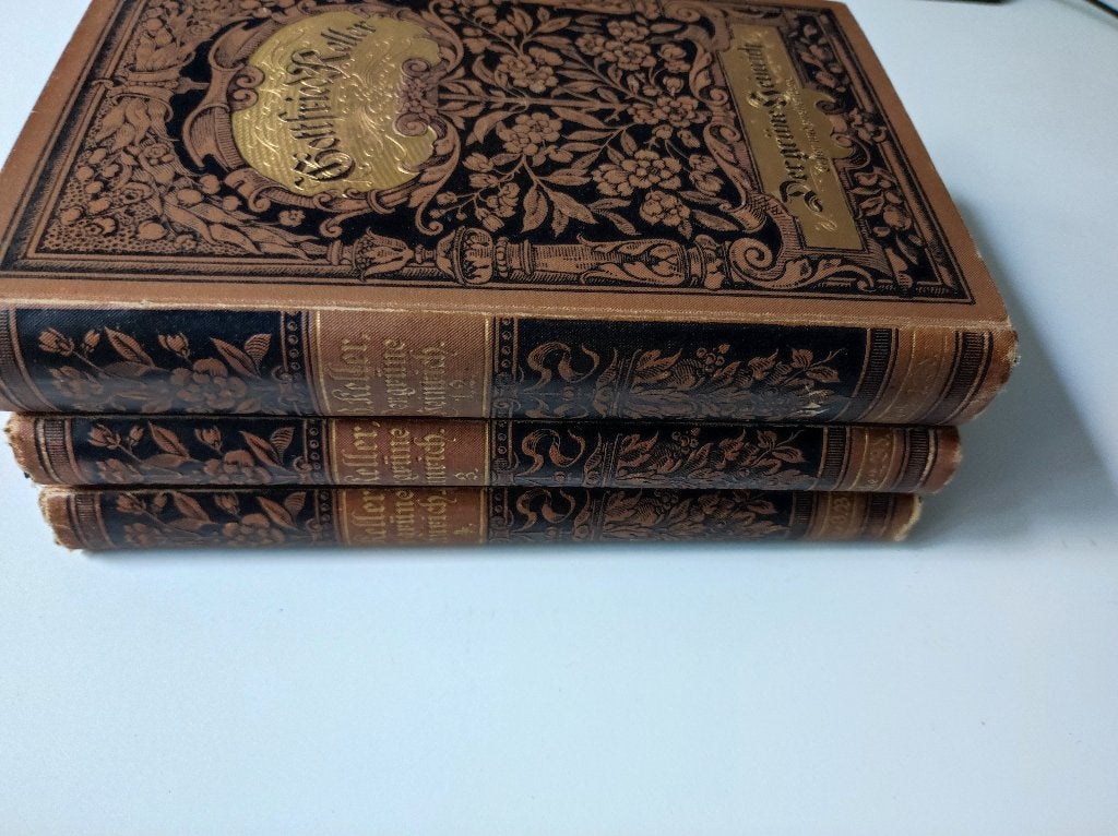 3 boeken Gottfried Keller - Der grüne Heinrich, Ophalen of Verzenden, Gottfried Keller