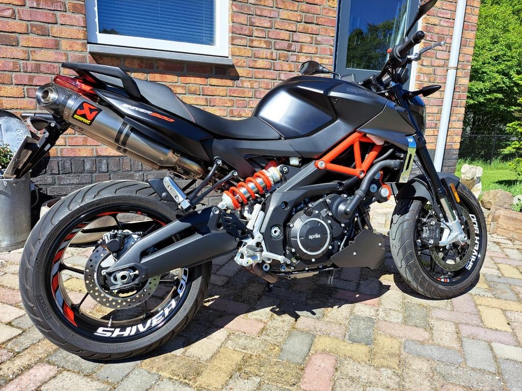 Aprilia shiver 900  orgineel 1290 km als nieuw 2021, Ophalen of Verzenden, Zo goed als nieuw