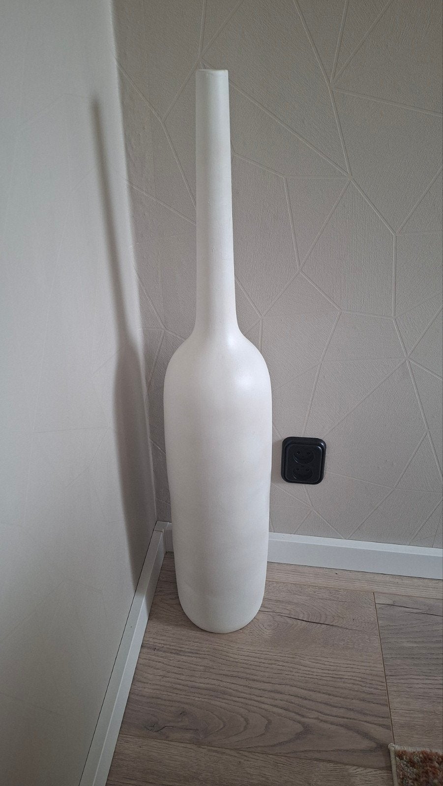 Mooie witte vaas, Huis en Inrichting, Woonaccessoires | Vazen, Ophalen, Wit