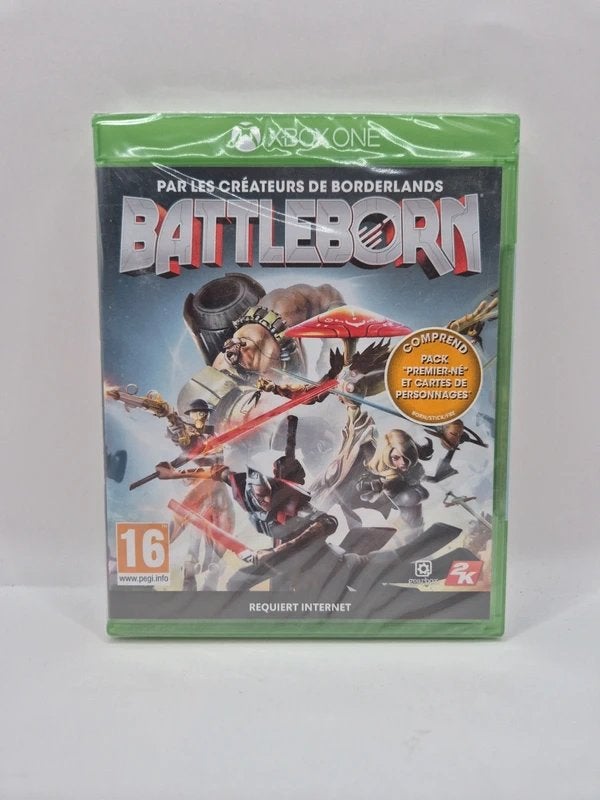 Battleborn xbox One NIEUW!, Nieuw, Ophalen of Verzenden, Vanaf 16 jaar, Microsoft Corporation One Microsoft Way Redmond, WA 98052-6399 United States of America (Verenigde Staten) 📞 Telefoon: +1 425-882-8080 support@microsoft.com
