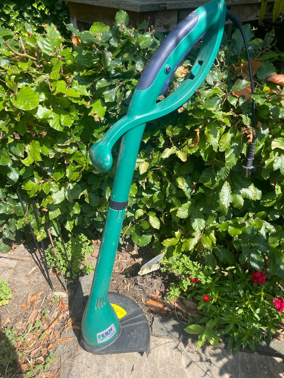 Ferm Florin Grastrimmer - Elektrisch, Ophalen, Gebruikt, 10 tot 30 cm, Elektrisch