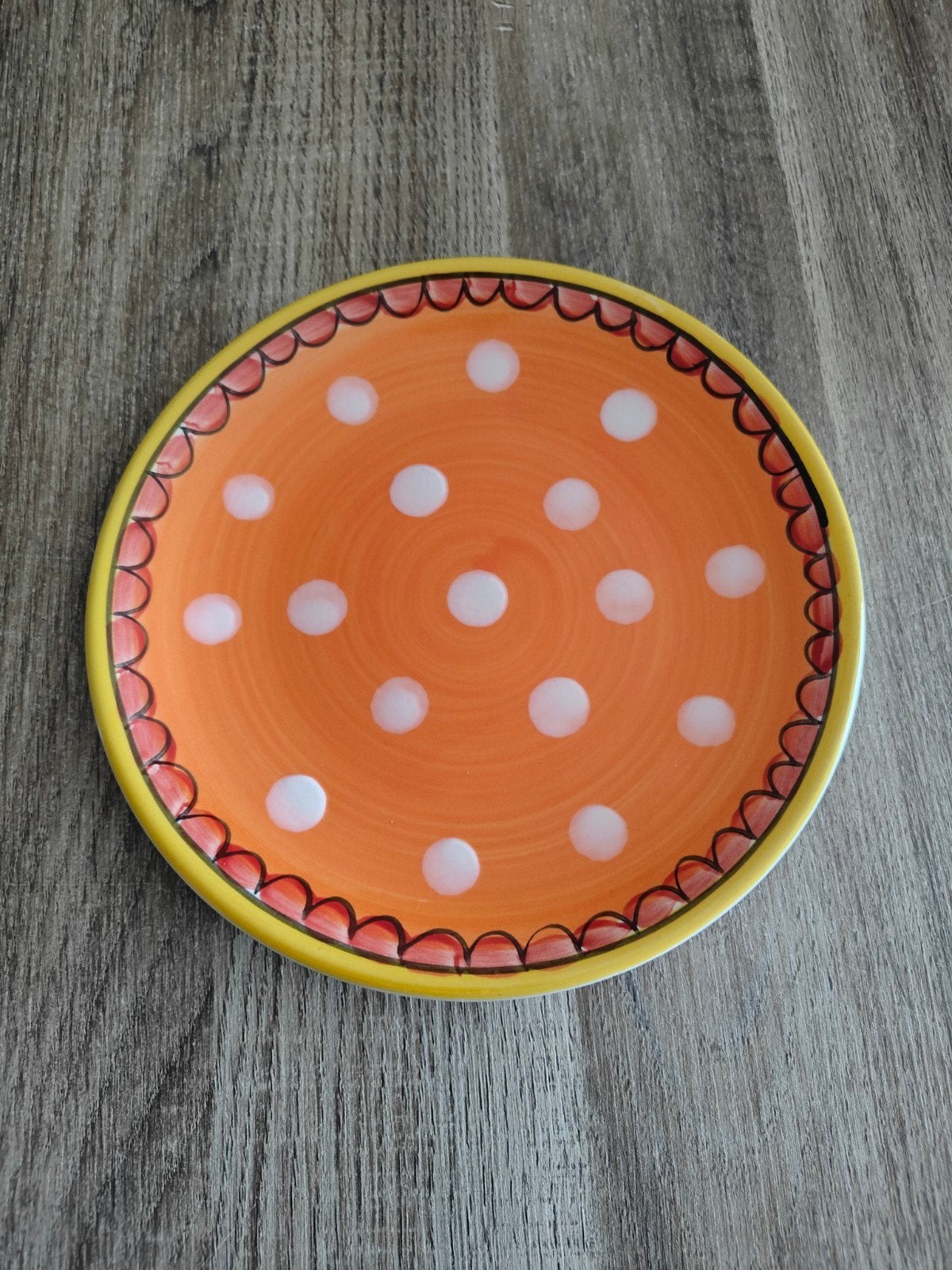 Blond Amsterdam Gebaksbordje Uni Servies Oranje ⌀18cm, Huis en Inrichting, Keuken | Servies, Nieuw, Ophalen of Verzenden, Bord(en)