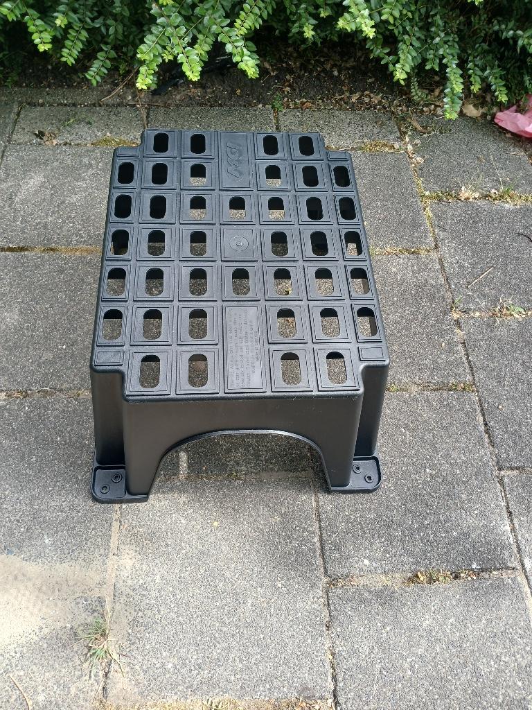 Opstap voor caravan, Ophalen, Zo goed als nieuw