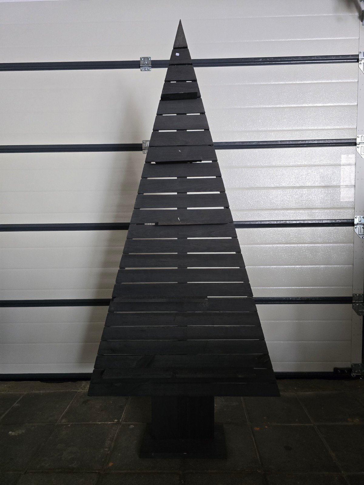 Houten kerstboom, Diversen, Ophalen, Gebruikt