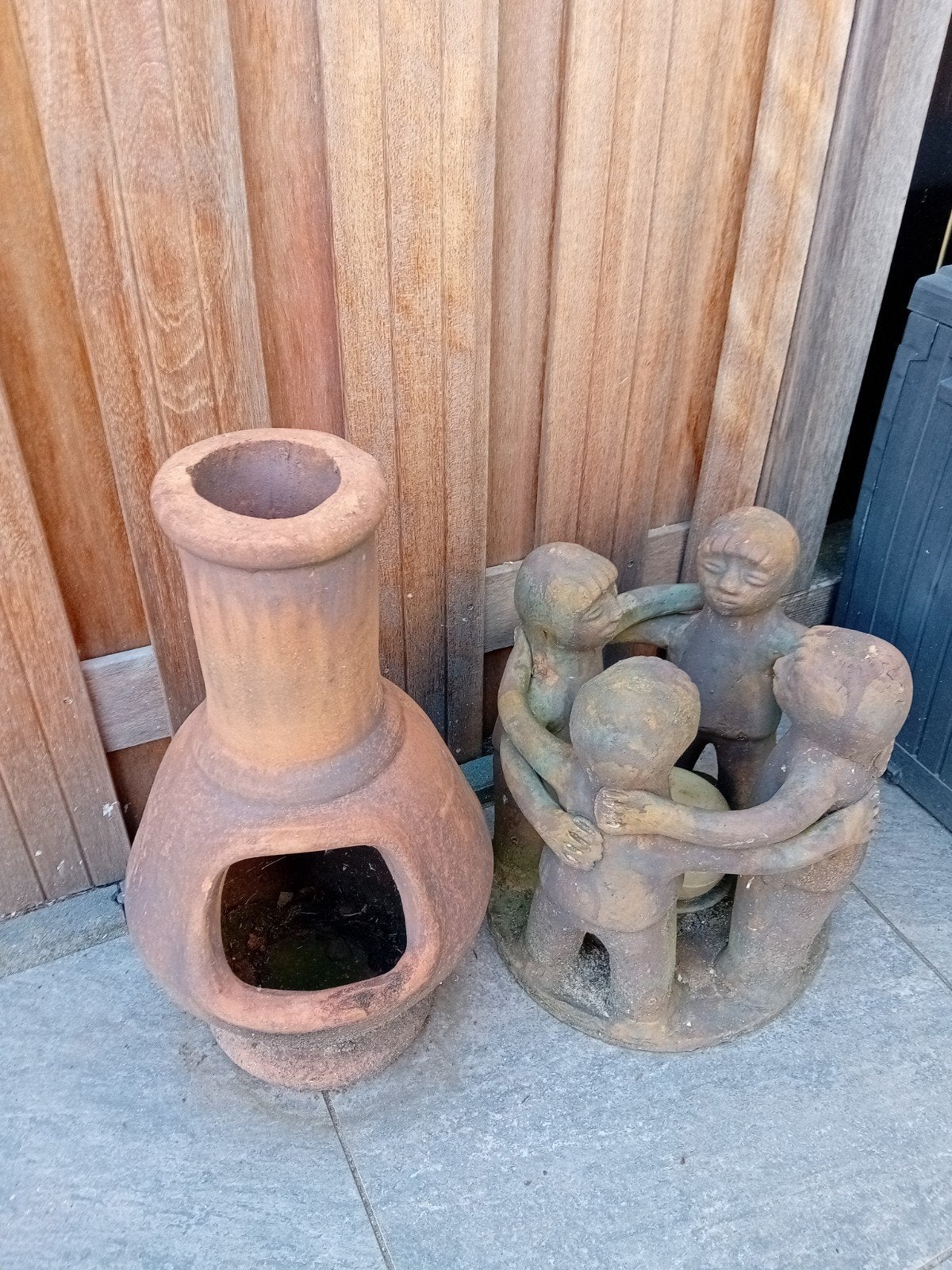 Decoratieve steenoven en Mexicaanse vriendenkring, Ophalen, Gebruikt, Vuurkorf