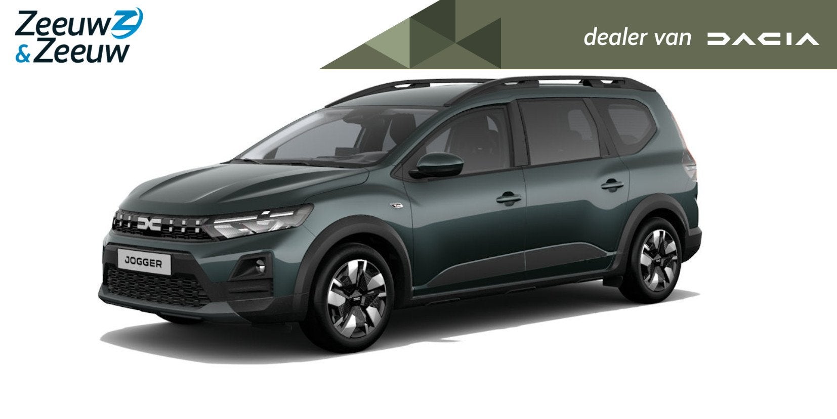 De nieuwe Dacia Jogger TCe 110 expression l Nu te bestellen, Auto's, Voorwielaandrijving, 12 maanden, Stof, Euro 6