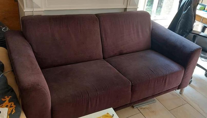 bankstel, Gebruikt, 150 tot 200 cm, Tweepersoons, 75 tot 100 cm