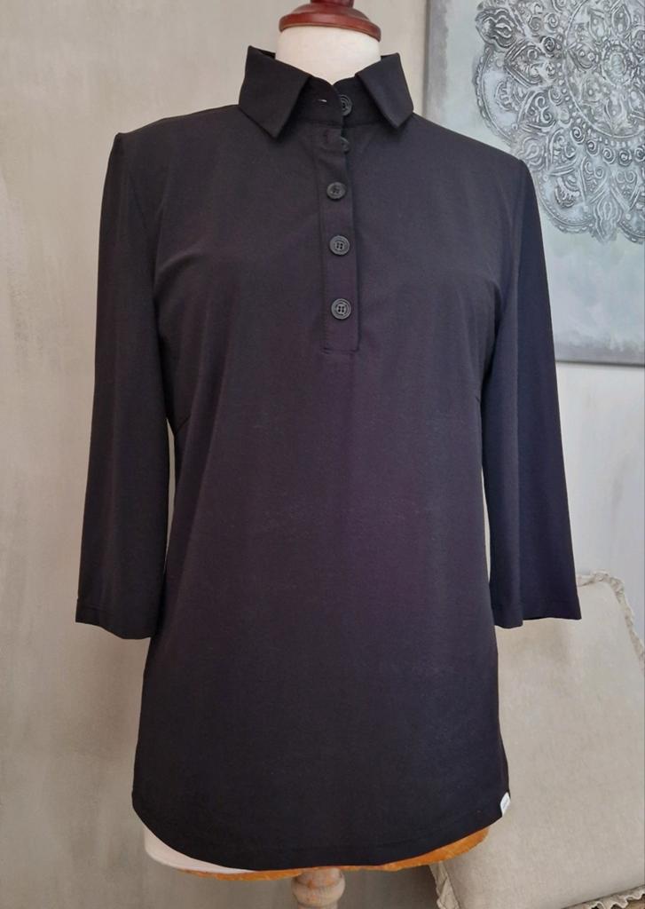 Penn & Ink top/ blouse maat m, Maat 38/40 (M), Penn & Ink, Zwart, Ophalen of Verzenden