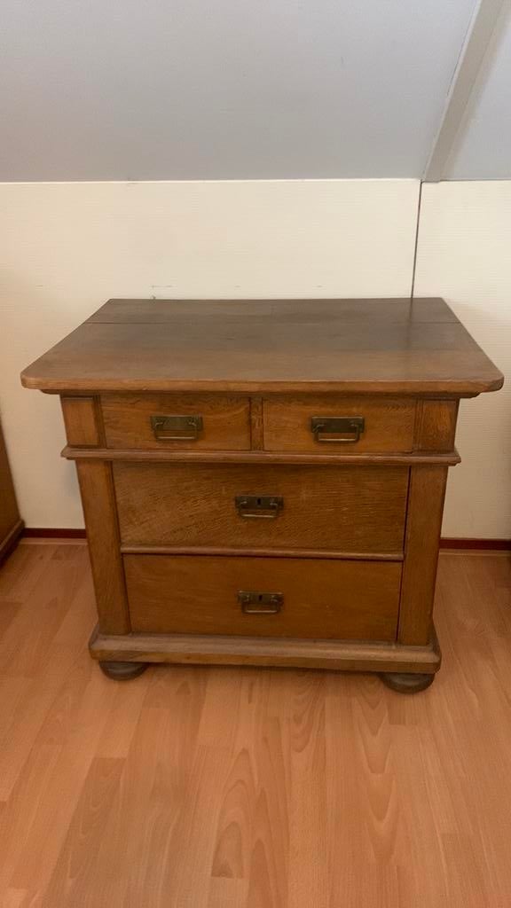 Kastjes., Huis en Inrichting, Minder dan 50 cm, Gebruikt, Eikenhout, Ophalen of Verzenden