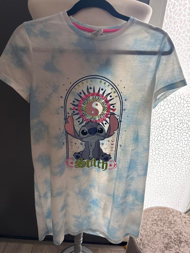 Stitch T-shirt Meisjes Maat 164 - Primark Disney, Ophalen of Verzenden, Zo goed als nieuw, Meisje, Shirt of Longsleeve