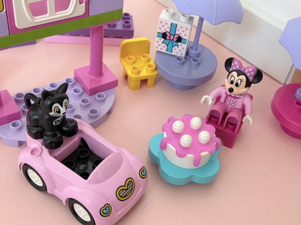 Duplo Lego Minnie Mouse Roze set 10873, Kinderen en Baby's, Speelgoed | Duplo en Lego, Gebruikt, Ophalen of Verzenden, Compleet