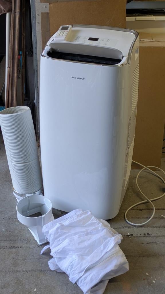 Pro Klima mobiele airco GPC12AN, Ophalen, Minder dan 60 m³, 3 snelheden of meer, Afstandsbediening