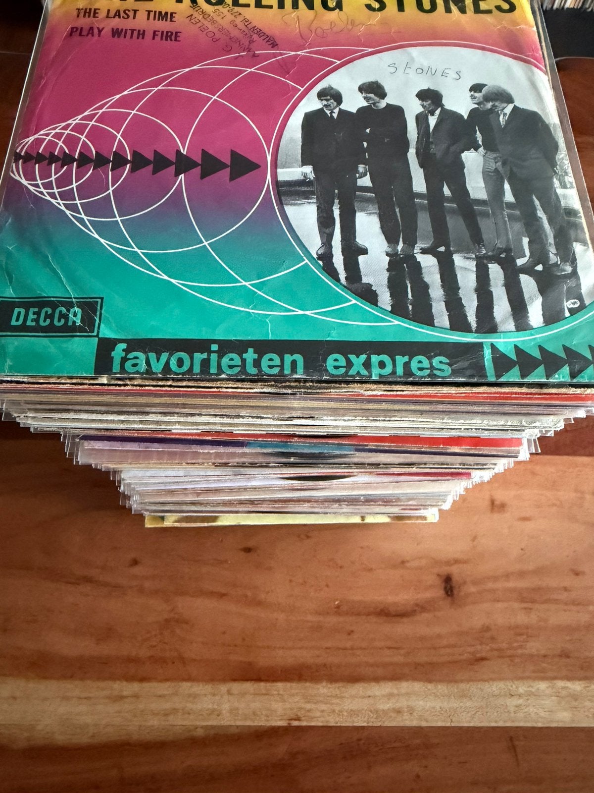 Grote collectie Roling Stones singles, Ophalen of Verzenden, Gebruikt, 7 inch, Pop