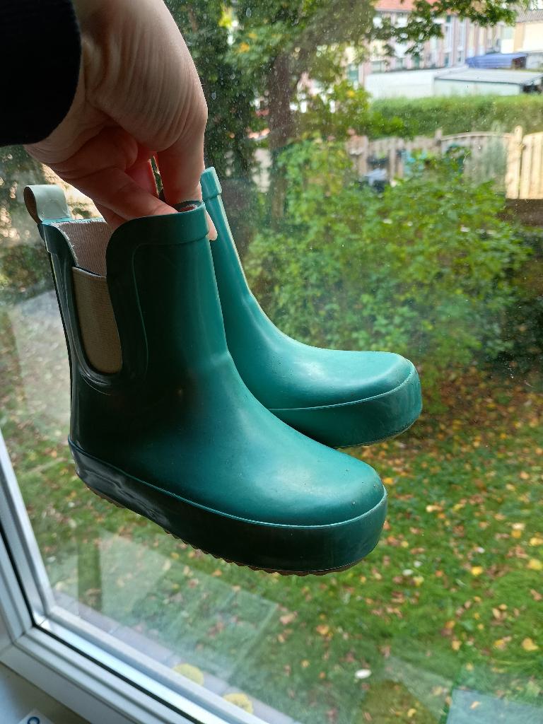 Kinder Tuinlaarzen Maat 24 Hema Peuters Groen, Gebruikt, Jongen of Meisje, Ophalen of Verzenden, Laarzen