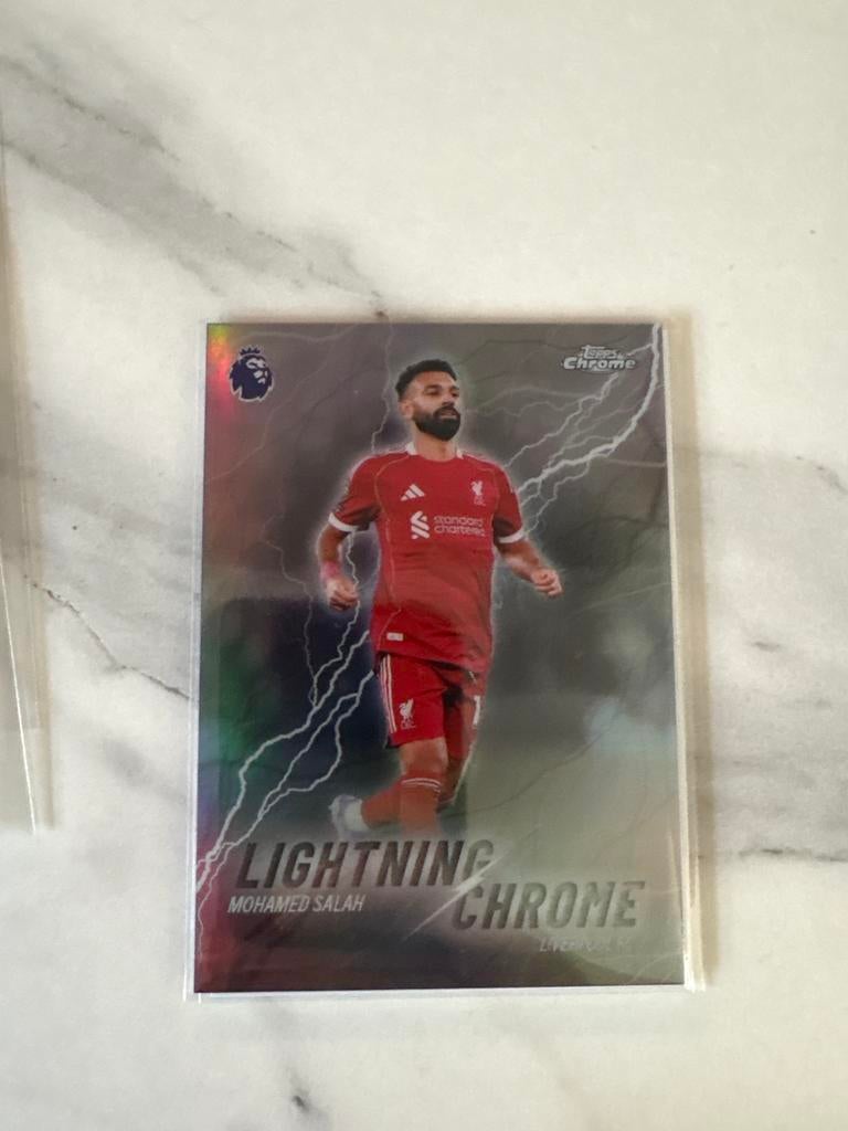 Topps Chrome Premier League kaarten lot (genummerde), Ophalen of Verzenden, Zo goed als nieuw