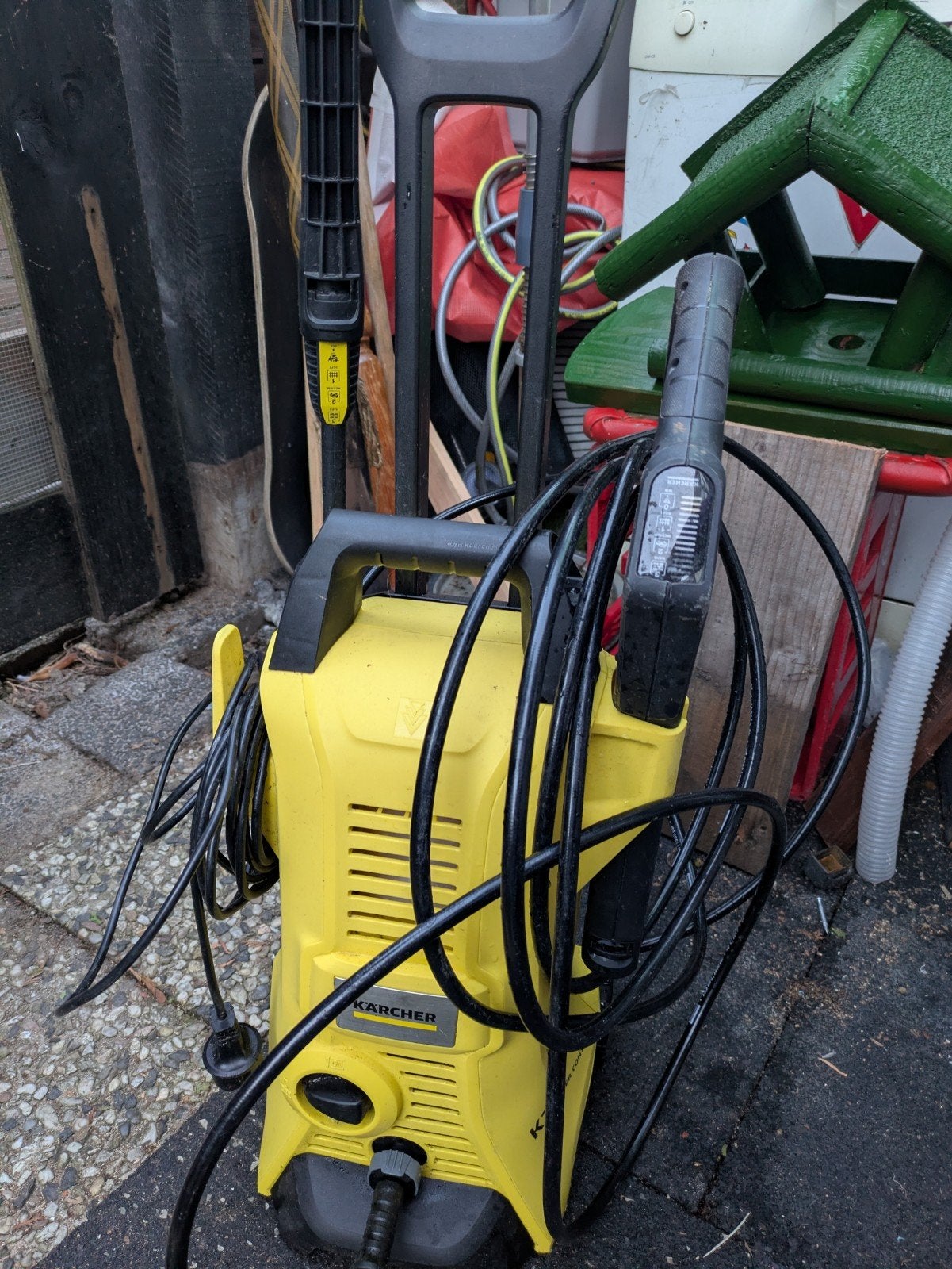 KÄRCHER hogedrukspuit, Ophalen, Kärcher, Elektrisch, Met regelbare waterdruk