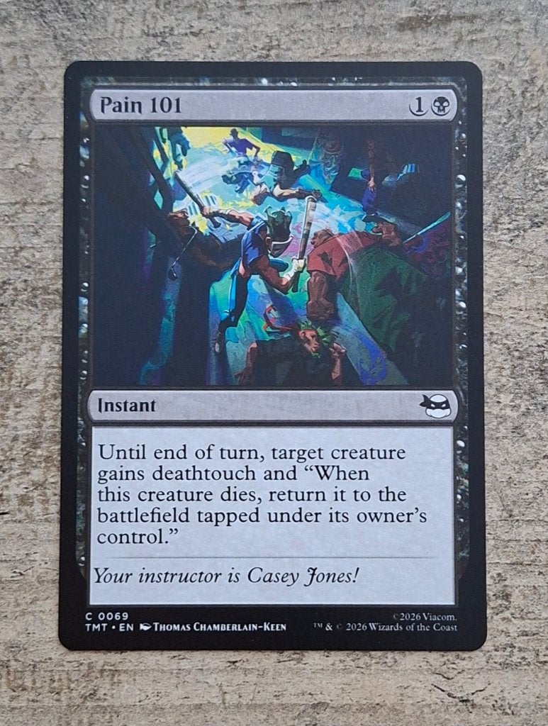 Pain 101 - Magic the Gathering, Verzenden, Gebruikt, Losse kaart