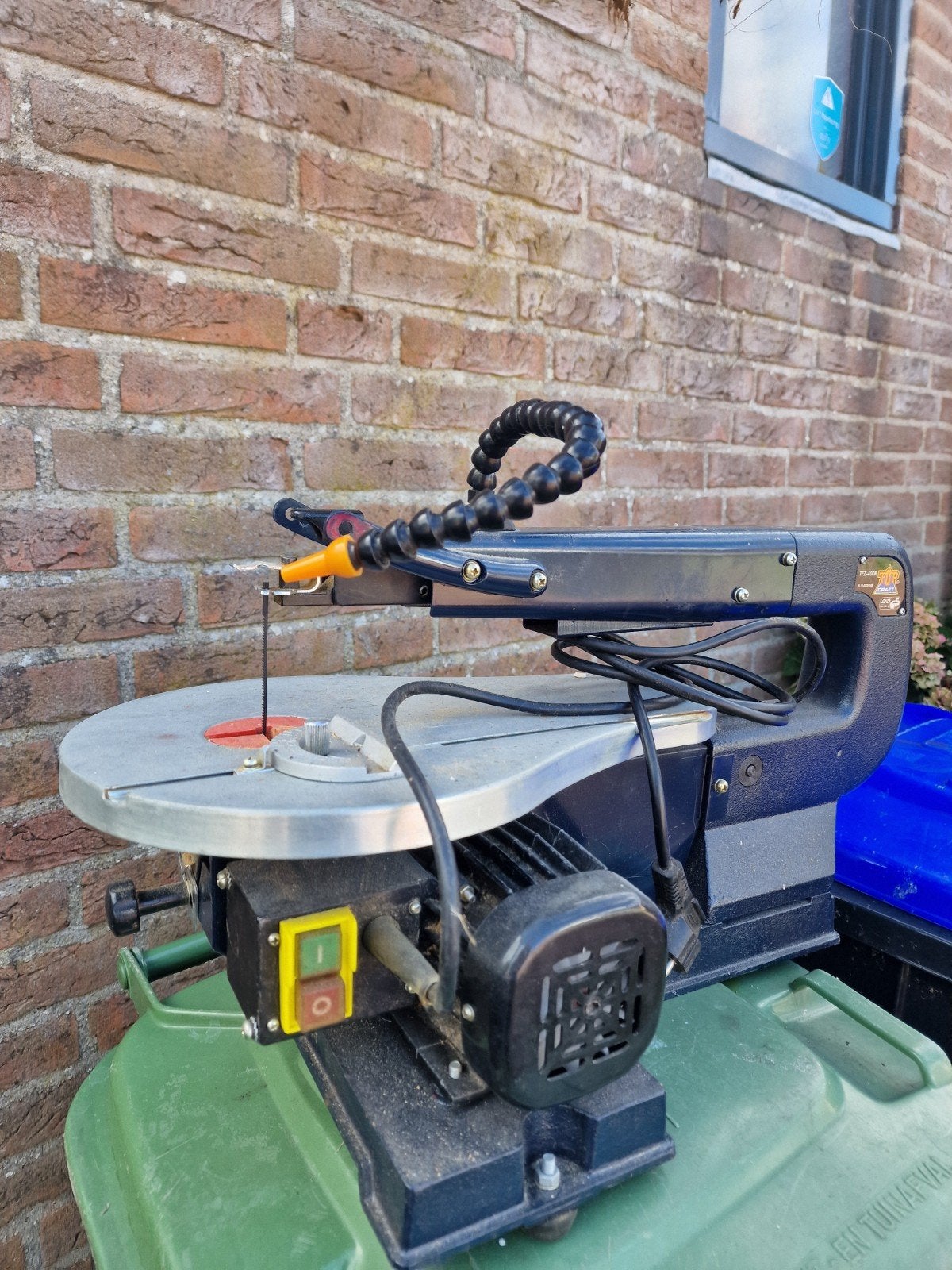 Gebruikte figuurzaagmachine merk top craft, Doe-het-zelf en Verbouw, Ophalen, Minder dan 30 mm, Gebruikt, Onbekend