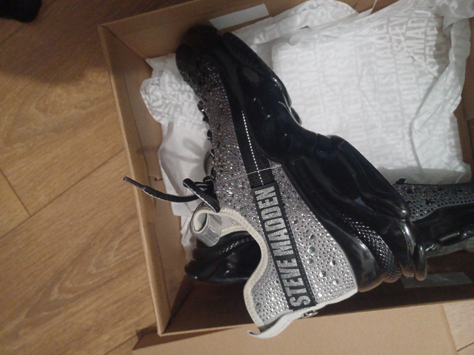 Steve Madden sneakers glitters, maat 40 *NIEUW*, Kleding | Dames, Schoenen, Overige kleuren, Steve Madden, Nieuw, Ophalen of Verzenden