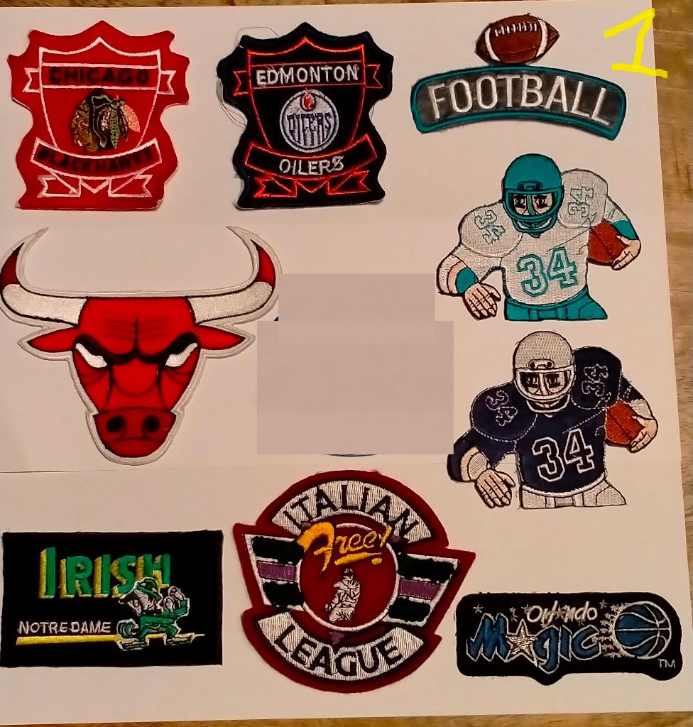 NFL ijshockey rugby basketball american Amerika patch sport, Verzamelen, Sportartikelen en Voetbal, Ophalen of Verzenden, Nieuw