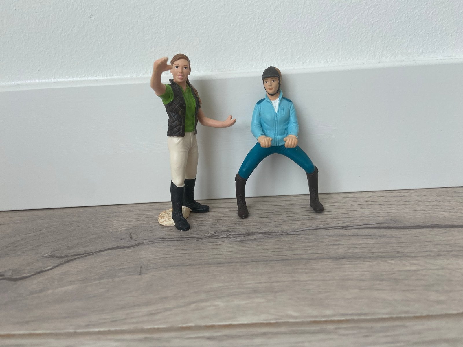 Schleich Ruiter en Instructrice Speelfiguren, Ophalen, Gebruikt