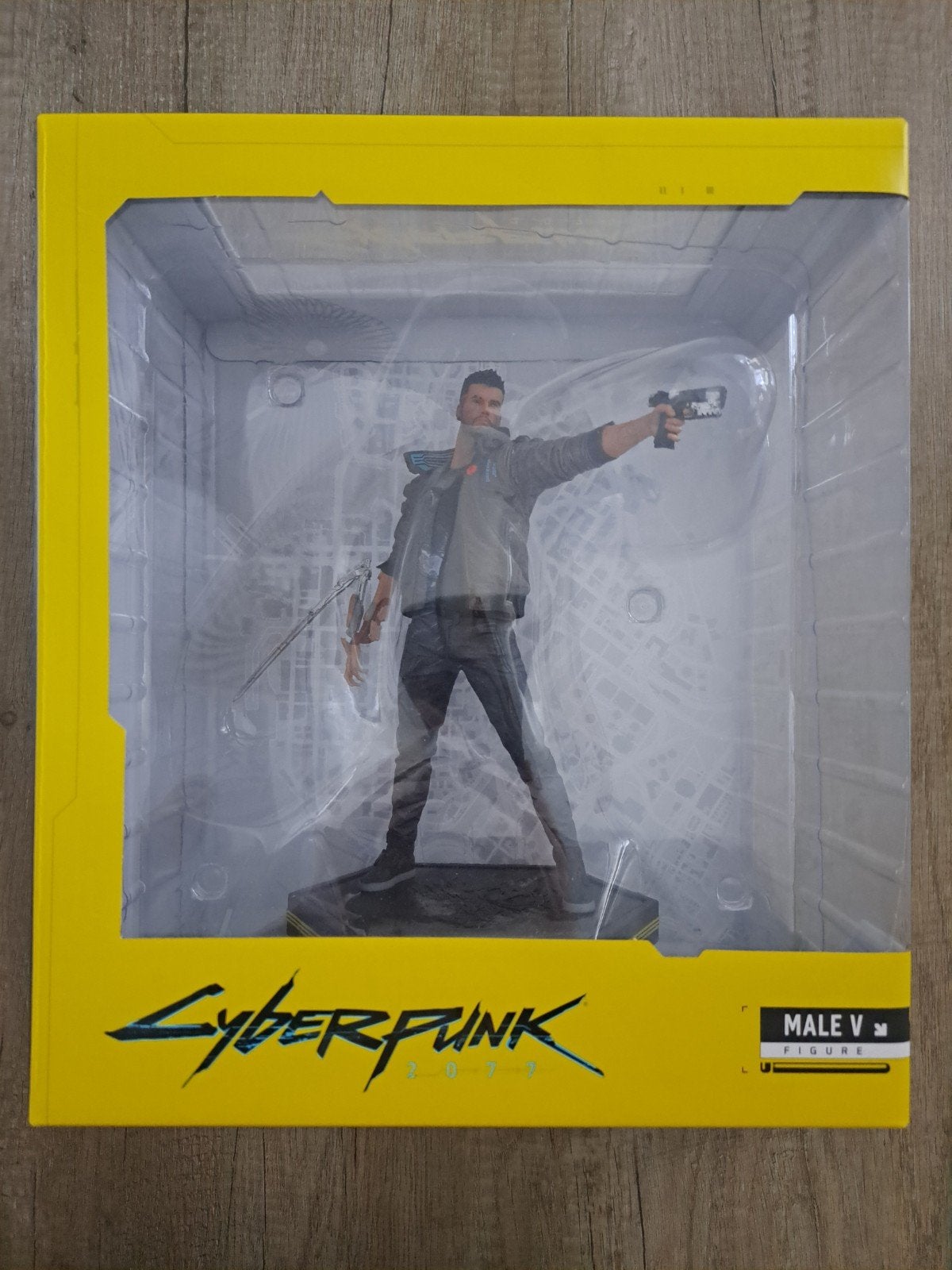 Cyberpunk 2077 Male V Figurine, Ophalen of Verzenden, Zo goed als nieuw