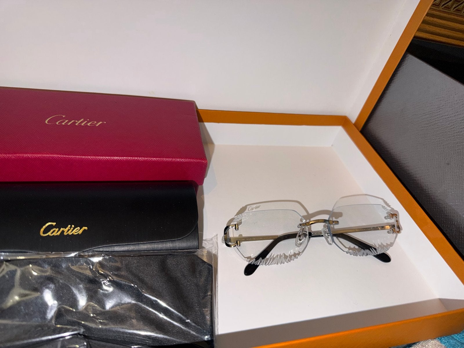 Cartier Photochromische Bril - Nieuwstaat, Overige merken, Overige kleuren, Nieuw, Ophalen of Verzenden