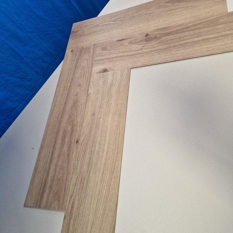 Restpartij 25m2 plak PVC Tarkett Inspiration.Creek Oak Beige, Ophalen, Info.nl@tarkett.com, Beige, Tarkett B.V.