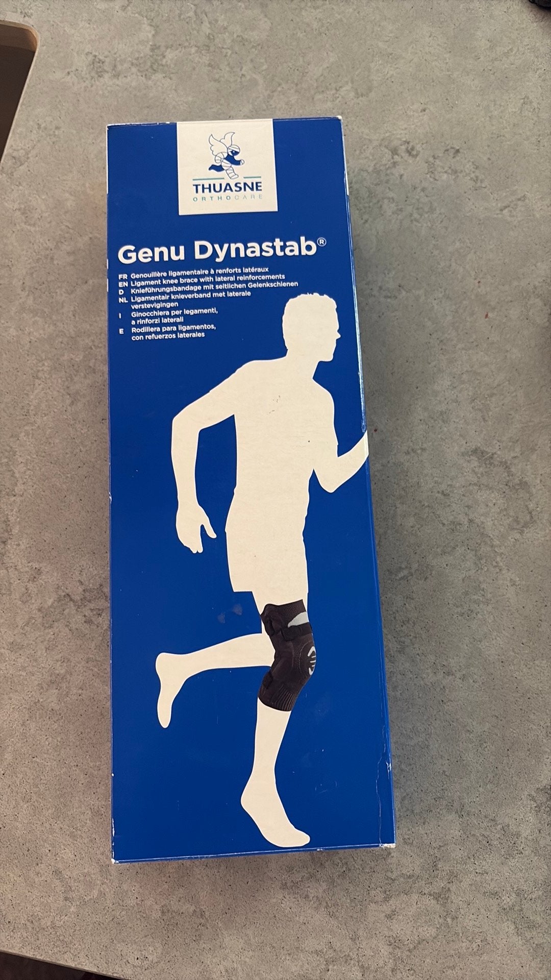 Knie brace, Ophalen, Zo goed als nieuw