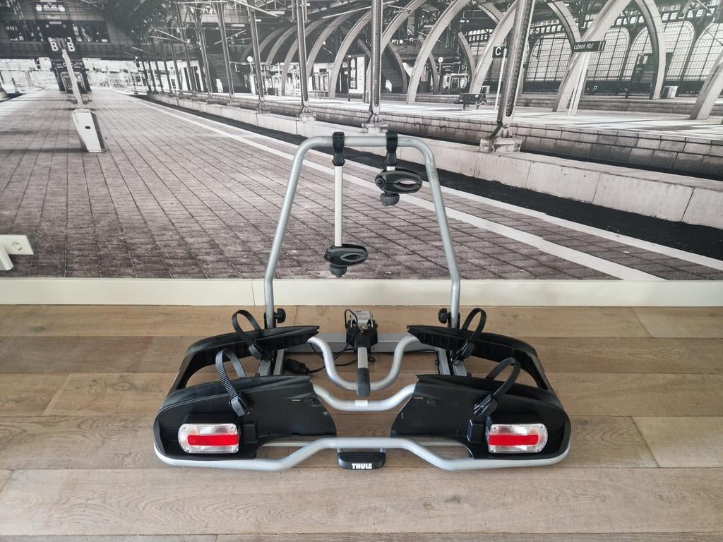 Thule EuroPower Fietsendrager met 60kg draagvermogen, Ophalen, Elektrische fiets, Zo goed als nieuw, 2 fietsen