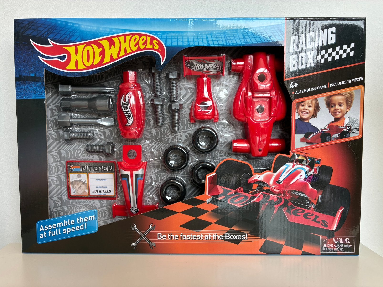 Hot Wheels Racing Box - nieuw - bouw je eigen F1 auto, Ophalen, Nieuw
