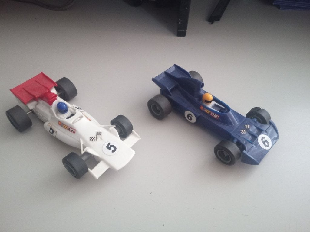 Scalextric formule 1 racebaan autos, bieden, Kinderen en Baby's, Speelgoed | Racebanen, Ophalen of Verzenden, Gebruikt, Elektrisch