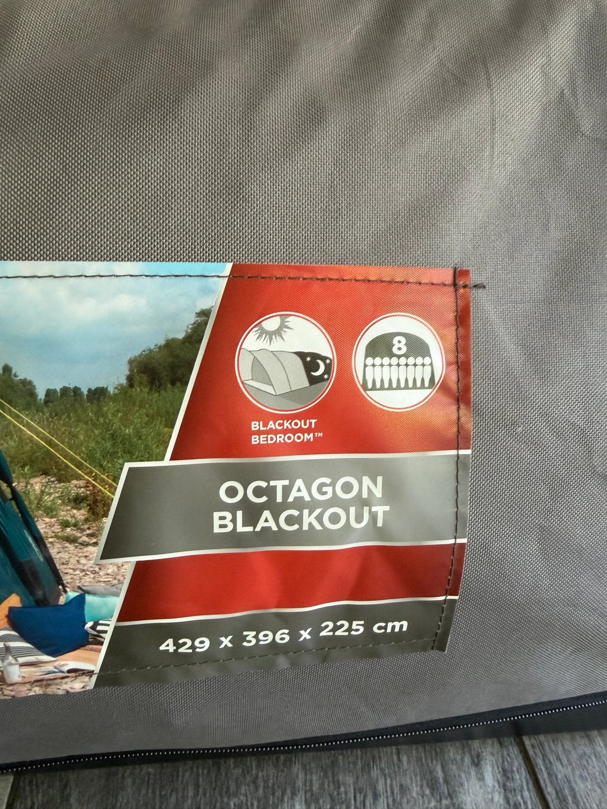 Coleman Octagon Blackout tent, Ophalen of Verzenden, Zo goed als nieuw, Tot en met 6