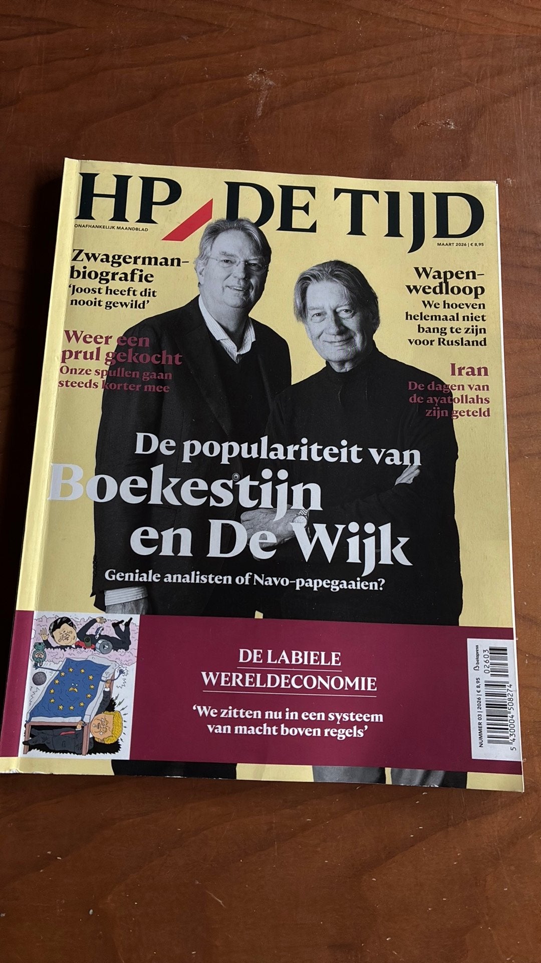 HP de tijd maart 2026, Ophalen of Verzenden, Zo goed als nieuw
