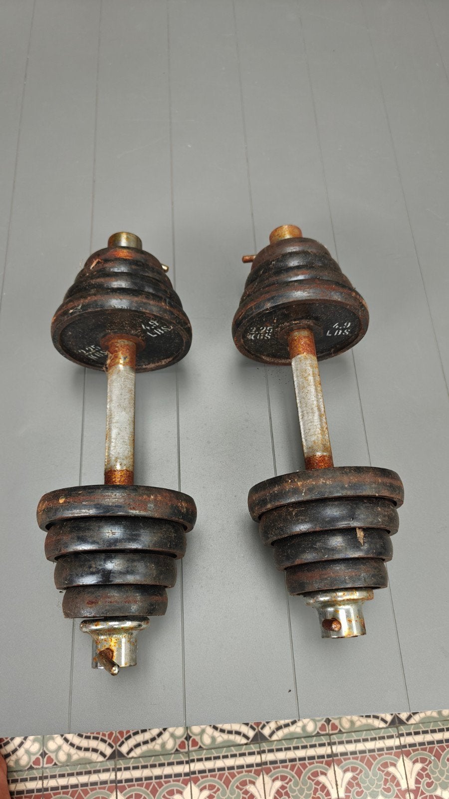 Dumbells 2x12kg, Ophalen, Dumbbell