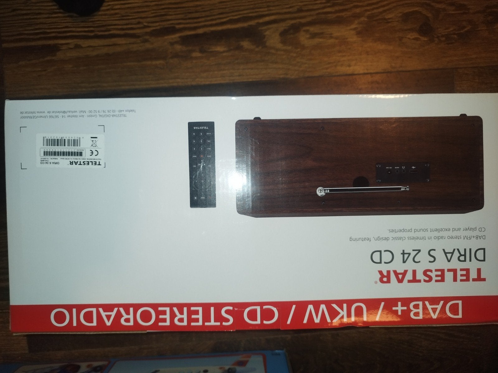 Telestar DIRA S 24 CD DAB+/FM Stereoradio - Nieuw in doos, Ophalen of Verzenden, Nieuw, Radio, Met cd-speler