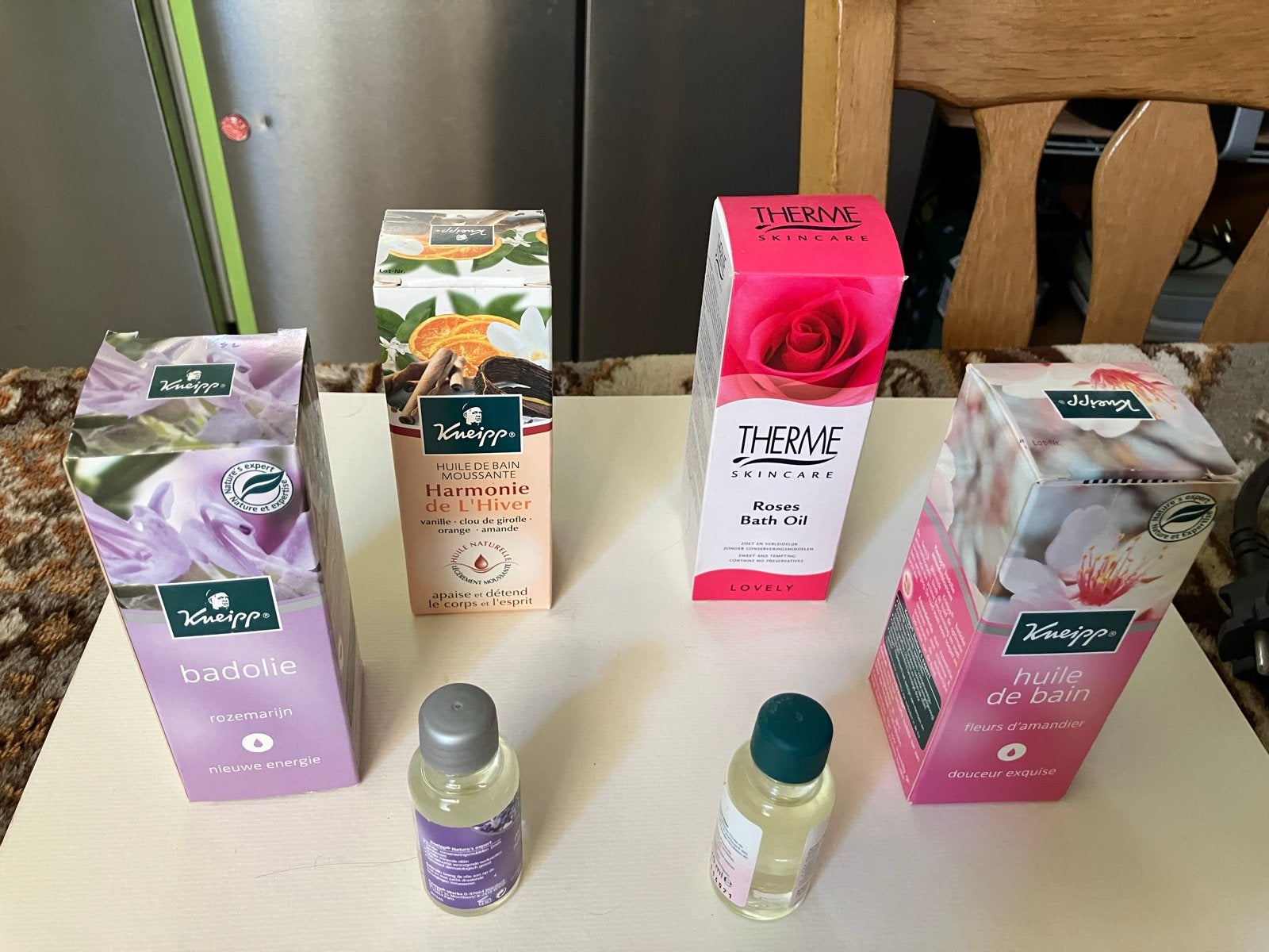 Kneipp en Therme Badolie en Doucheproducten Set, Ophalen of Verzenden, Nieuw, Bad & Douche