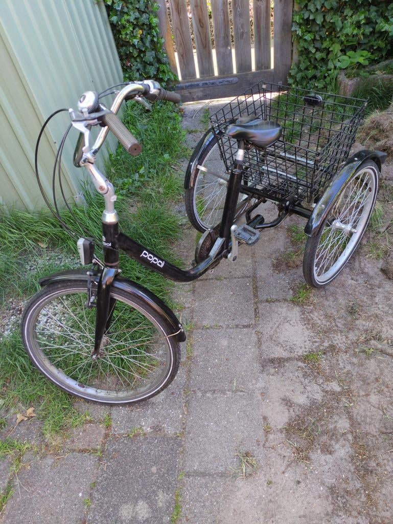 Driewielfiets van het merk popal, Ophalen, Gebruikt