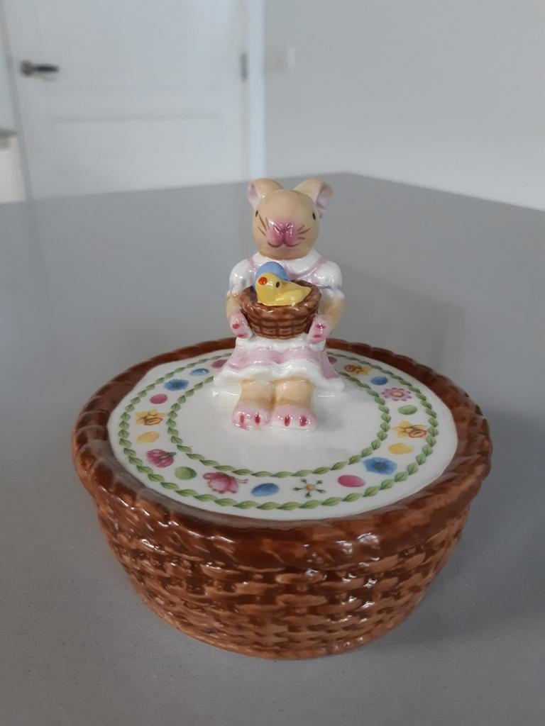 Speeldoosje Pasen Villeroy en Boch Bunny Family, Diversen, Pasen, Ophalen of Verzenden
