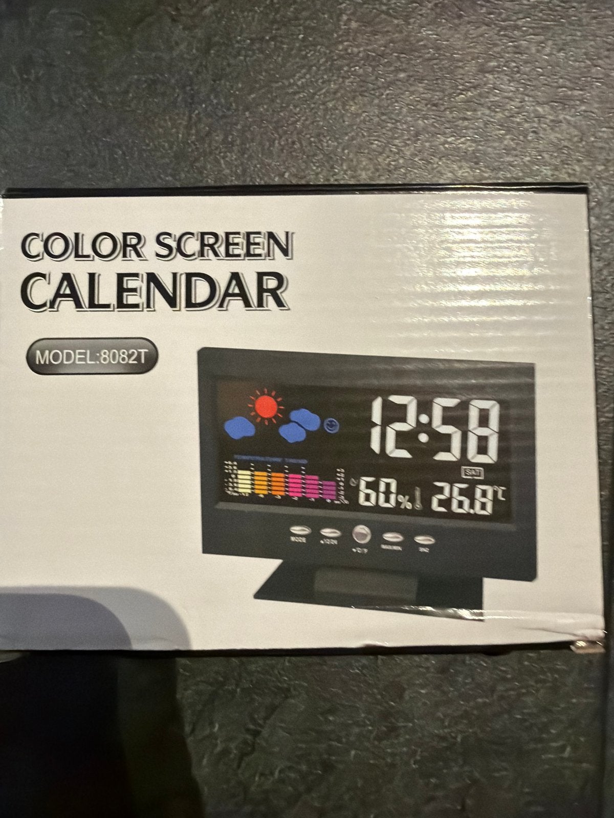 Digitale kleuren kalender, Ophalen, Nieuw