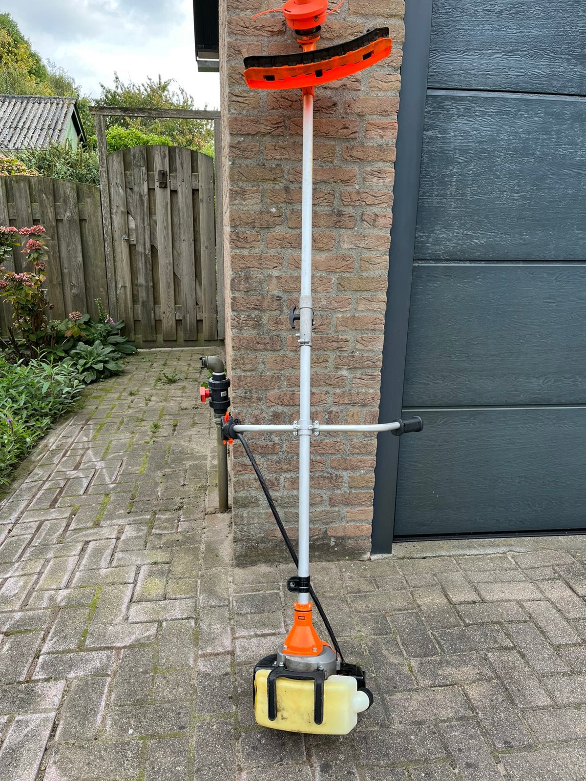 Benzine bosmaaier, Tuin en Terras, Ophalen, Gebruikt, Benzine