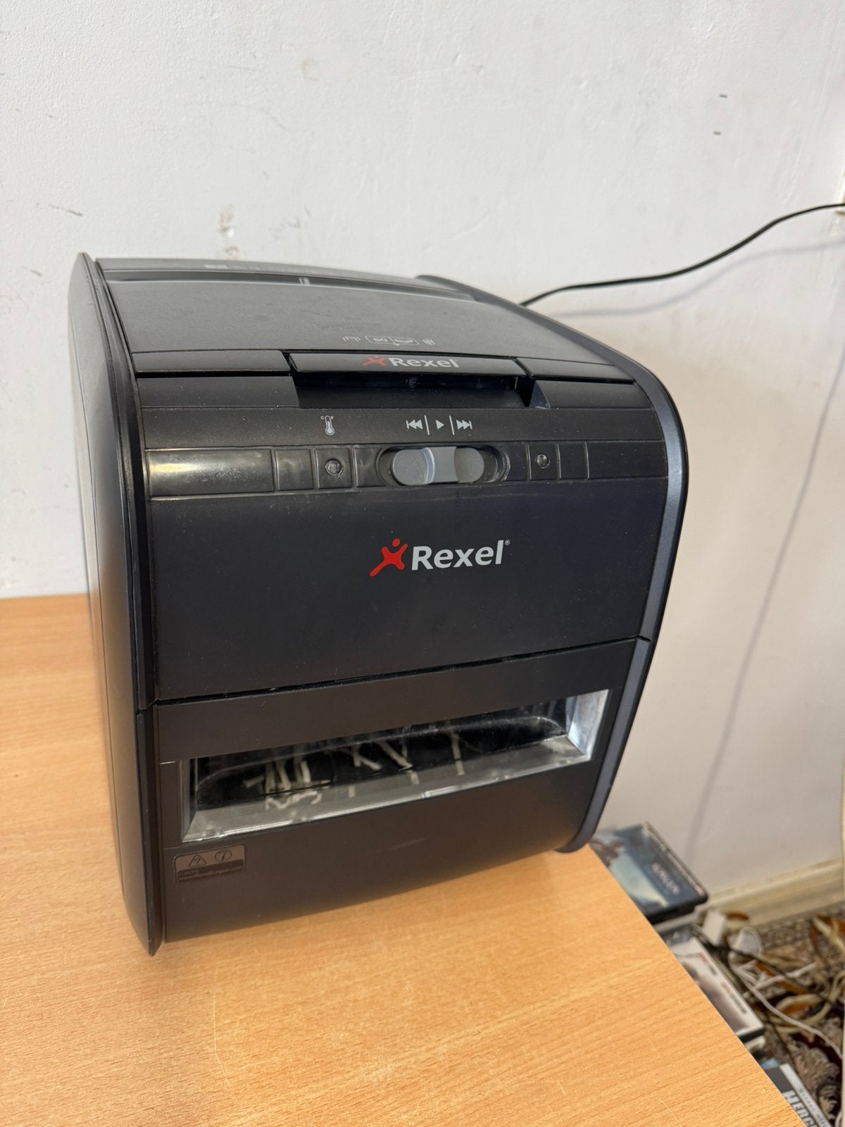 Papierversnipperaar Rexel 60X, Ophalen of Verzenden, Gebruikt