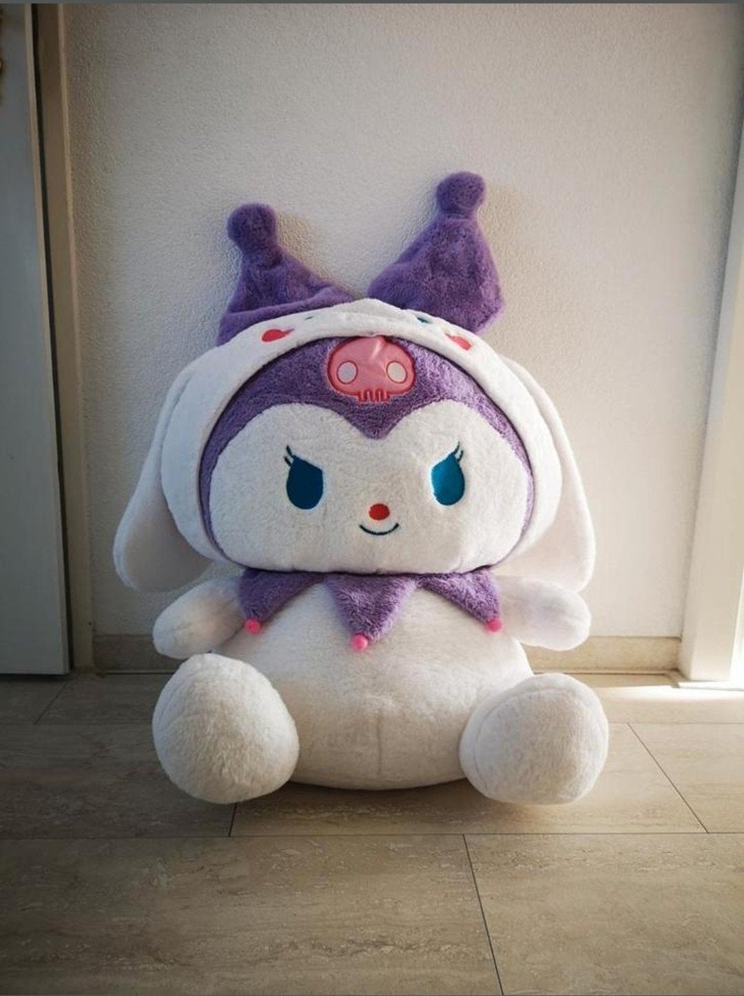 Kuromi 80cm, Ophalen, Zo goed als nieuw, Overige typen, Groot (groter dan 80 cm)