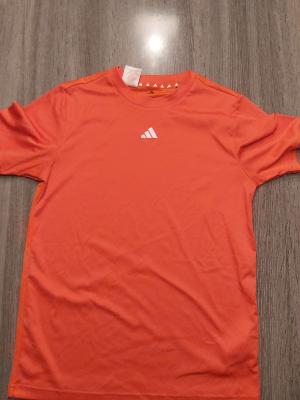 Adidas T-shirt Oranje/rood Maat 164 (13-14 jaar), Kinderen en Baby's, Kinderkleding | Overige, Ophalen, Zo goed als nieuw, Adidas