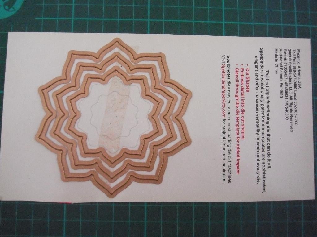 snijmallen set Spellbinders -1, Hobby en Vrije tijd, Ophalen of Verzenden, Zo goed als nieuw, Overige thema's, Pons of Mal