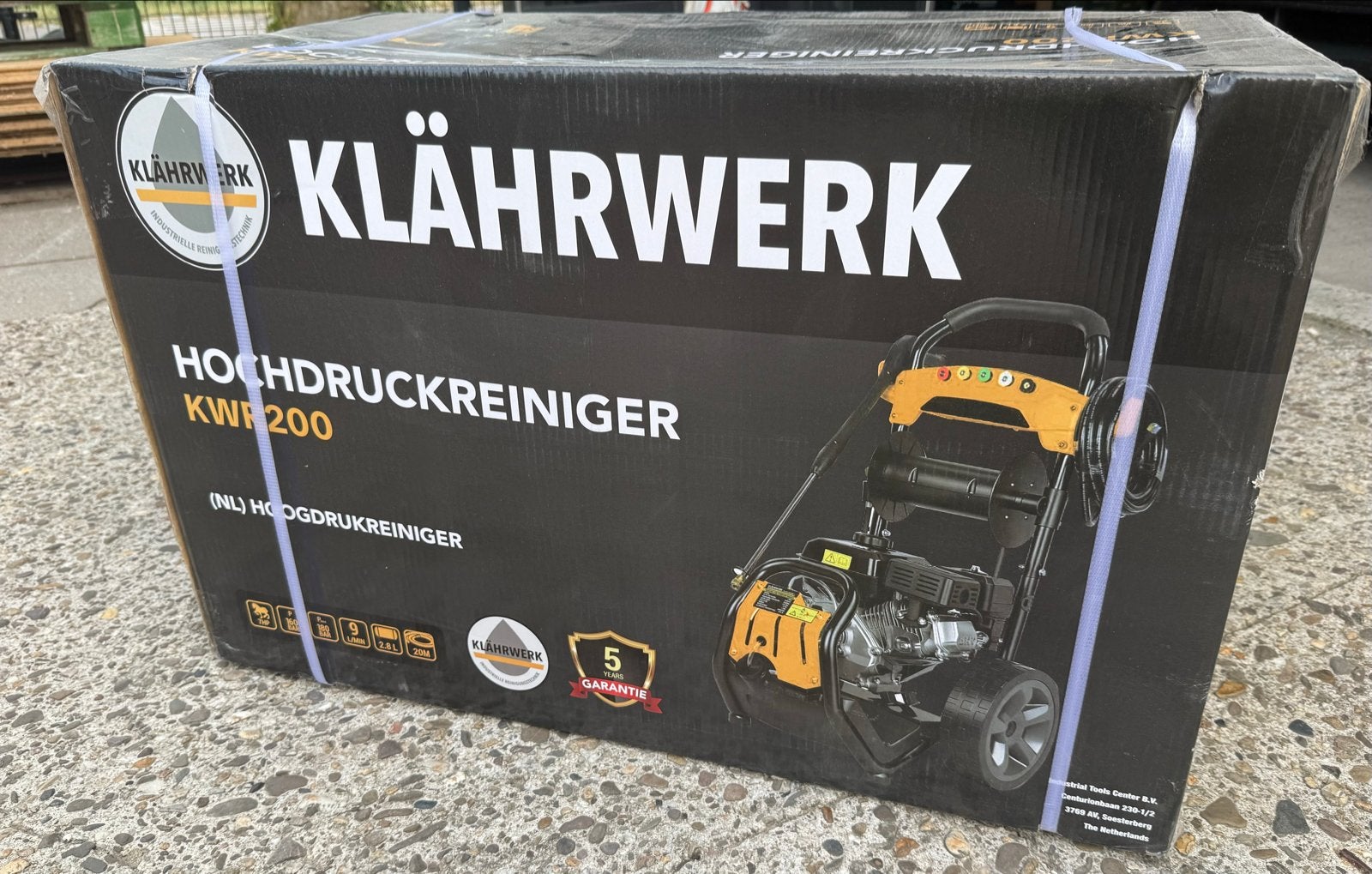 KLAHRWERK KWR200 Hogedrukreiniger - Nieuw in doos, Ophalen, Nieuw, Elektrisch