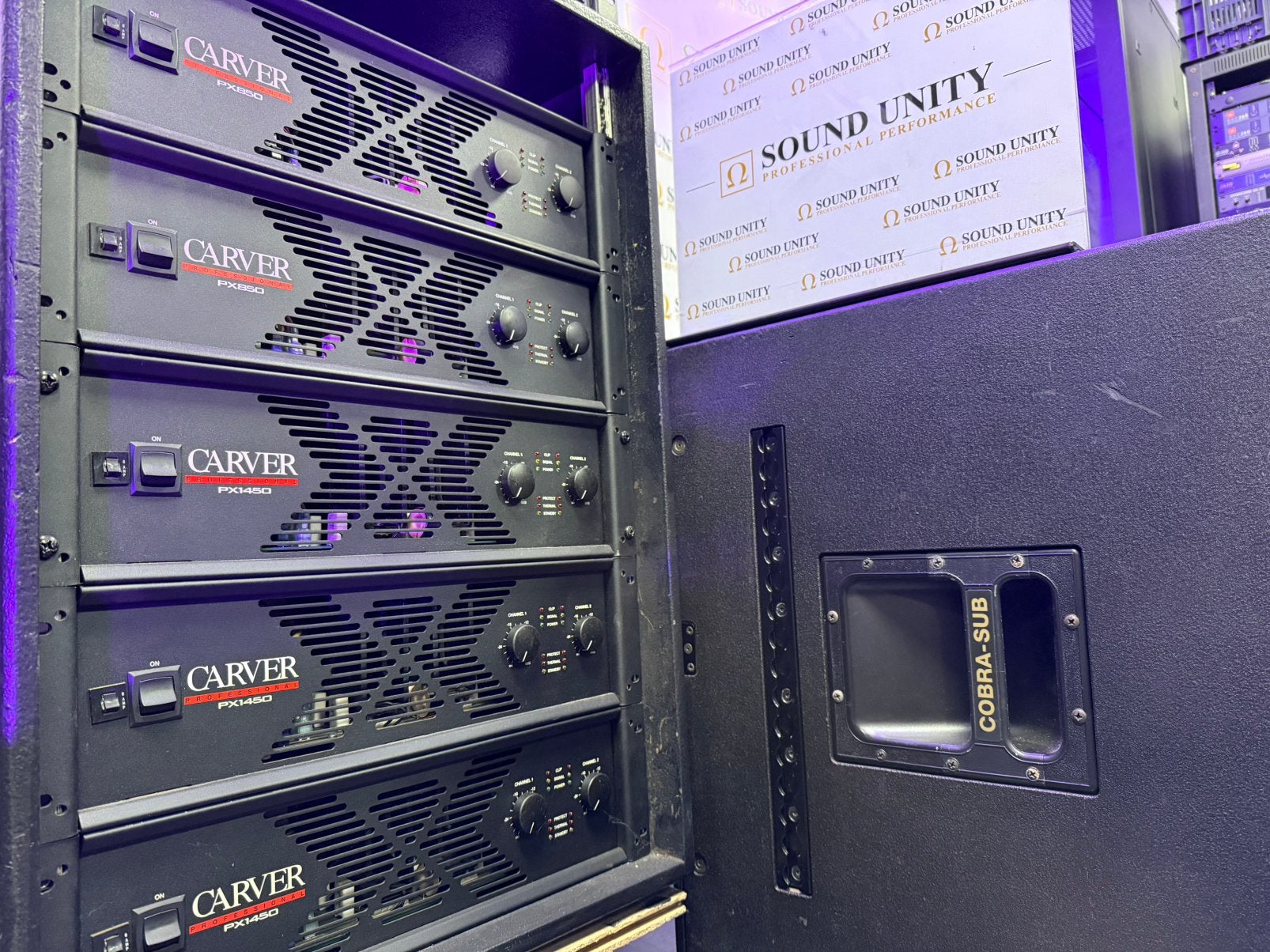 Carver Professional - PX1450 2x725W/4ohm, Ophalen, Zo goed als nieuw, Overige merken