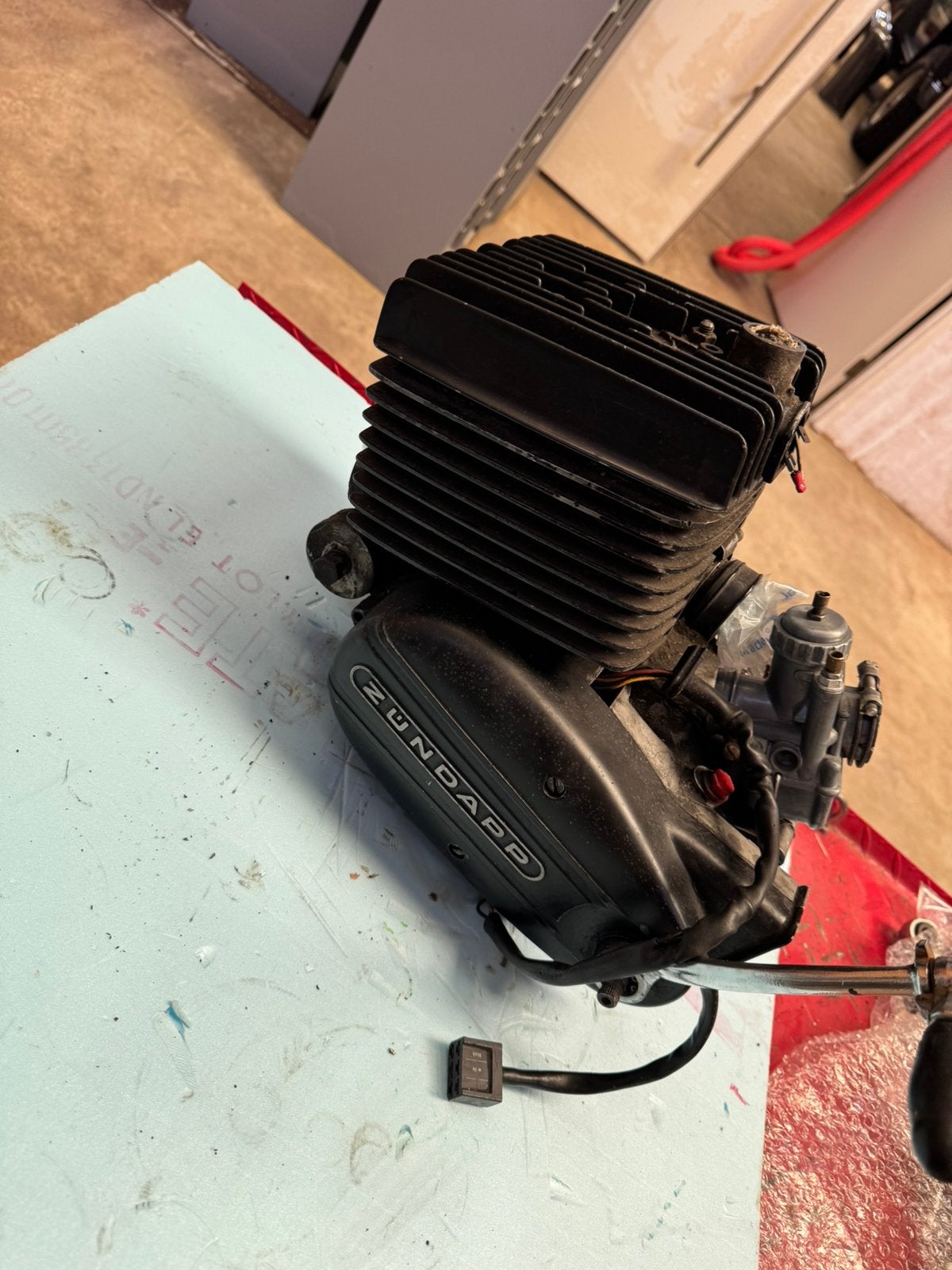 Ks 125 waterkoeling blok, Ophalen, Gebruikt, Blok